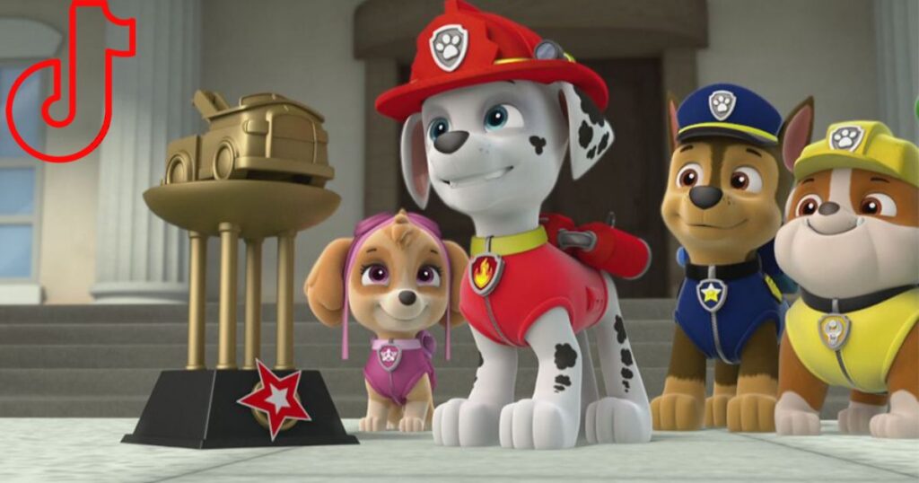 Interacting with Paw Patrol Characters
