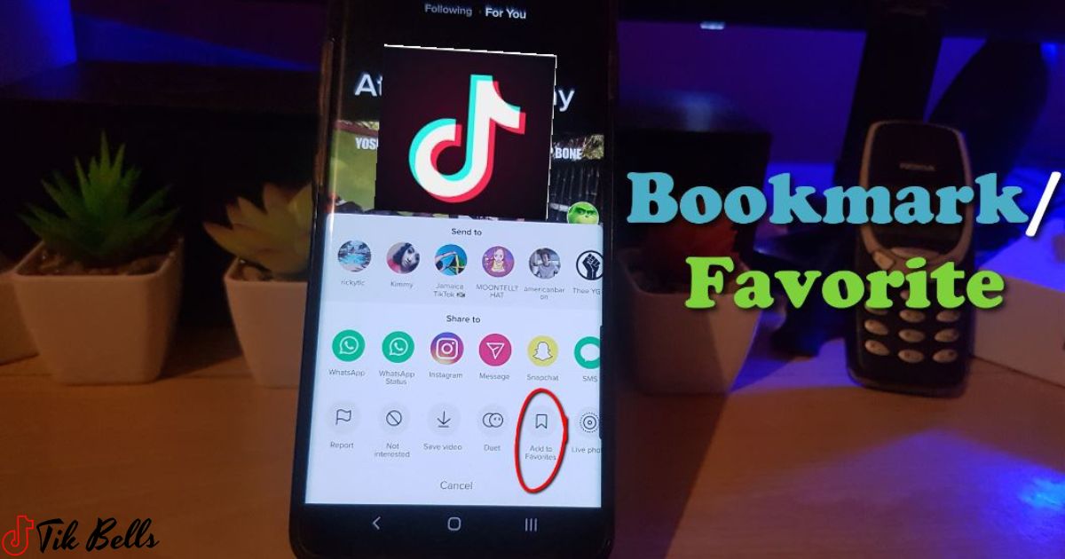 Why Can't I Bookmark Videos On Tiktok?